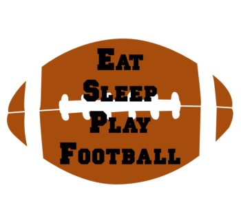 Eat Sleep Play Football Decal