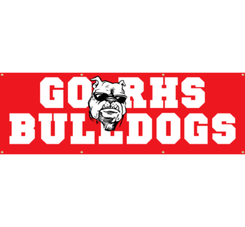 RHS Bulldogs Vinyl Banner