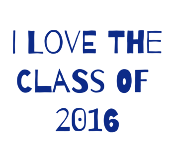 Class of 2016 Static Cling