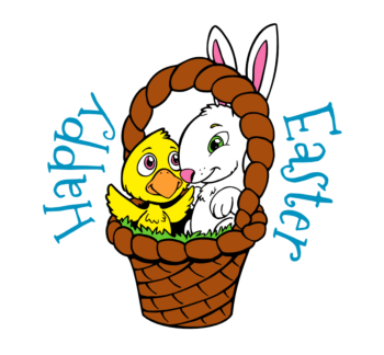 Easter Basket Temporary Tattoo