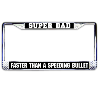 Super Dad Plate Frame