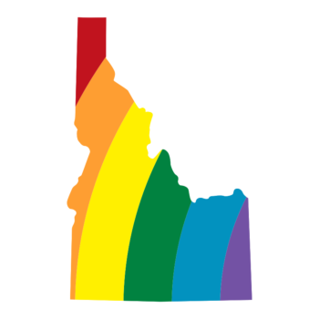 Idaho LGBT Rainbow Decal