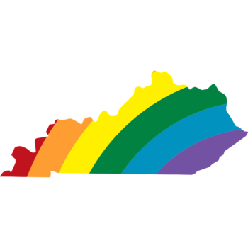 Kentucky LGBT Rainbow Decal