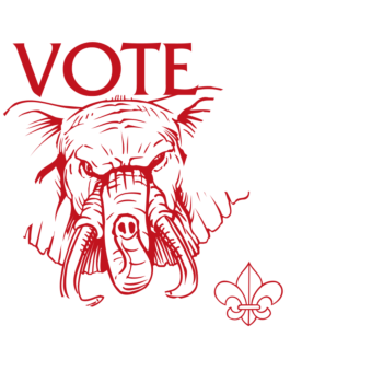 Louisiana Vote Republican Decal