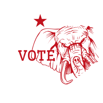Texas Vote Republican Decal