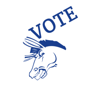 Vermont Vote Democrat Decal