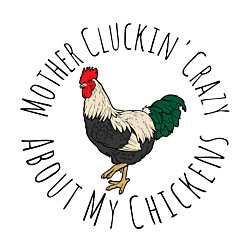 Custom Chicken Circle Car Magnet