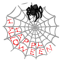 Happy Halloween Static Cling