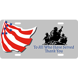 Veterans Day License Plate