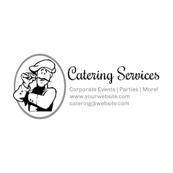 Catering Custom Rectangle Car Magnet