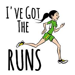 I've Got The Runs Car Magnet