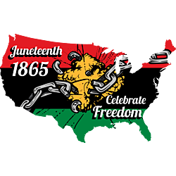 Juneteenth USA Decal