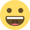 emoji grinning face