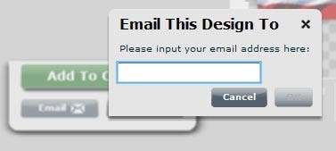 email saved design example
